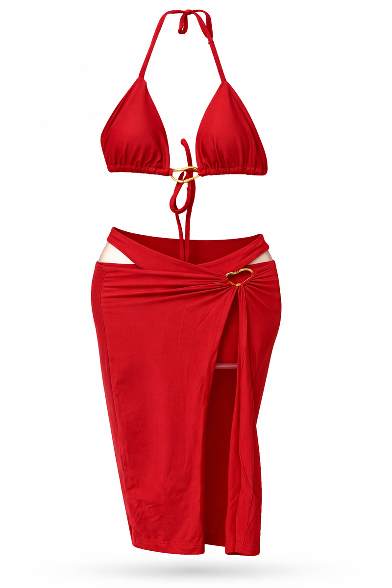 Biquini Caribe Vermelho
