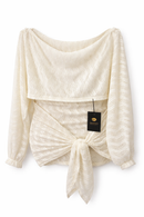 Conjunto Saída de Praia Off-White