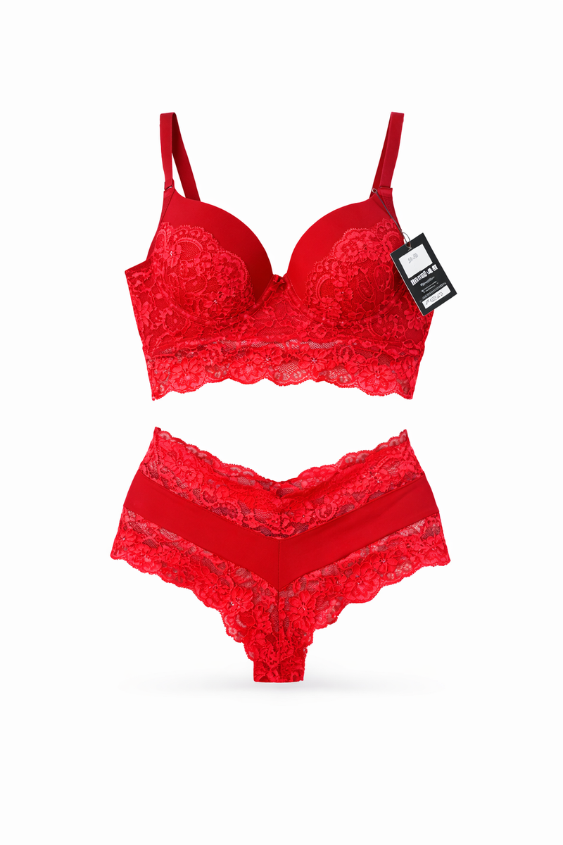 Conjunto Calcinha Box Vermelho