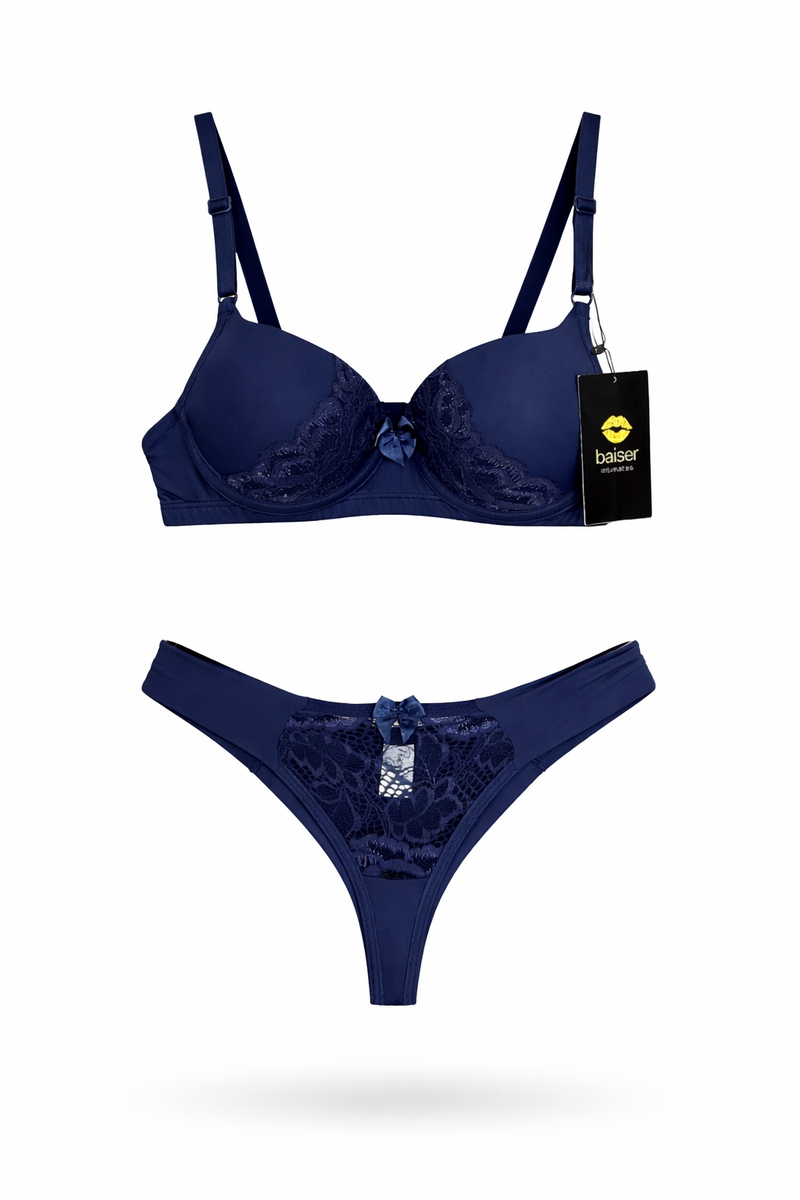 Conjunto Poliamida Azul Marinho